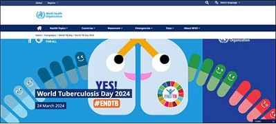 World TB Day Campaign Website 2024