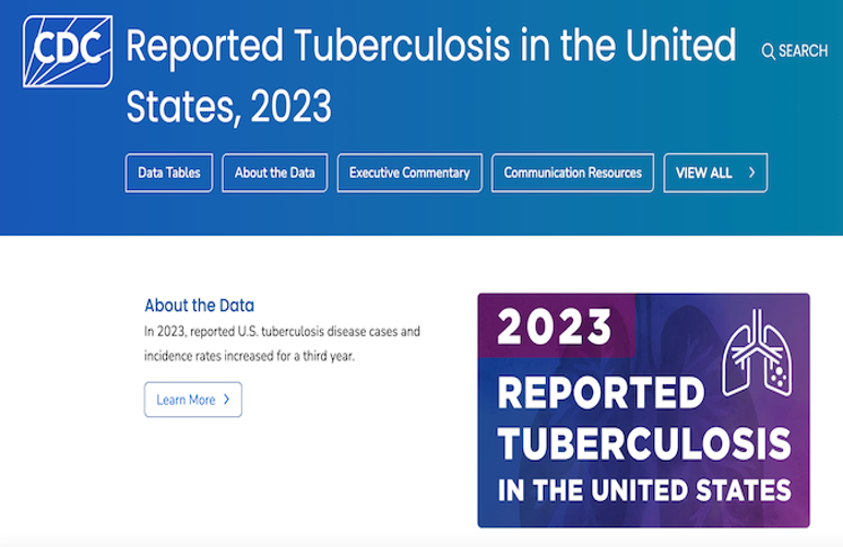 Reported Tuberculosis in the United States, 2023