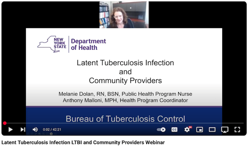 Latent Tuberculosis Infection LTBI and Community Providers
