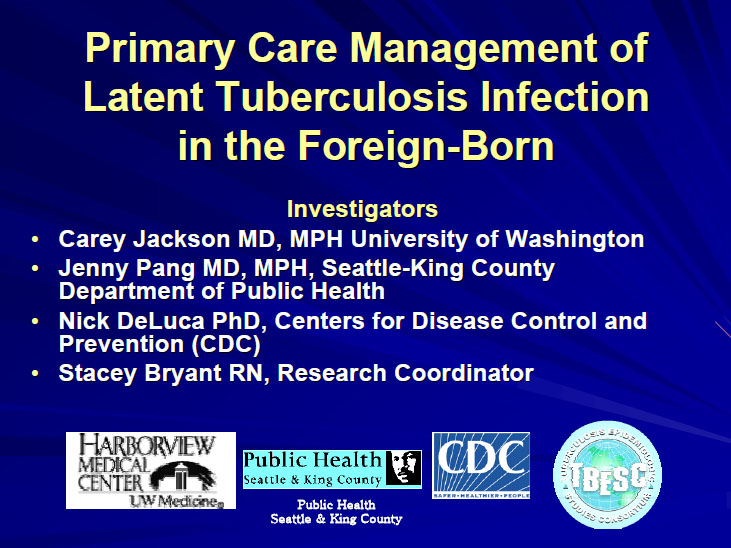 Primary Care Tools for the Management of TB in the Foreign Born