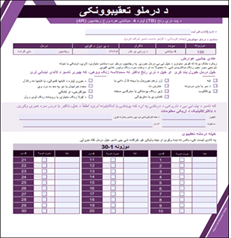 4R Regimen for Latent TB Infection Medication Tracker and Symptom Checklist (Pashto)