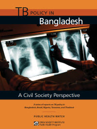 Civil Society Perspectives on TB Policy in Bangladesh