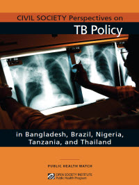 Civil Society Perspectives on TB Policy in Brazil