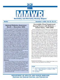 Revised Definition of Extensively Drug-Resistant Tuberculosis. Morbidity and Mortality Weekly Report, 55(43): 1176, November 3, 2006.