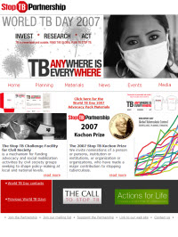 World TB Day 2007: TB Anywhere is TB Everywhere