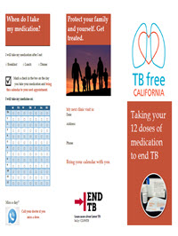 Latent TB Treatment (3HP) Trifold