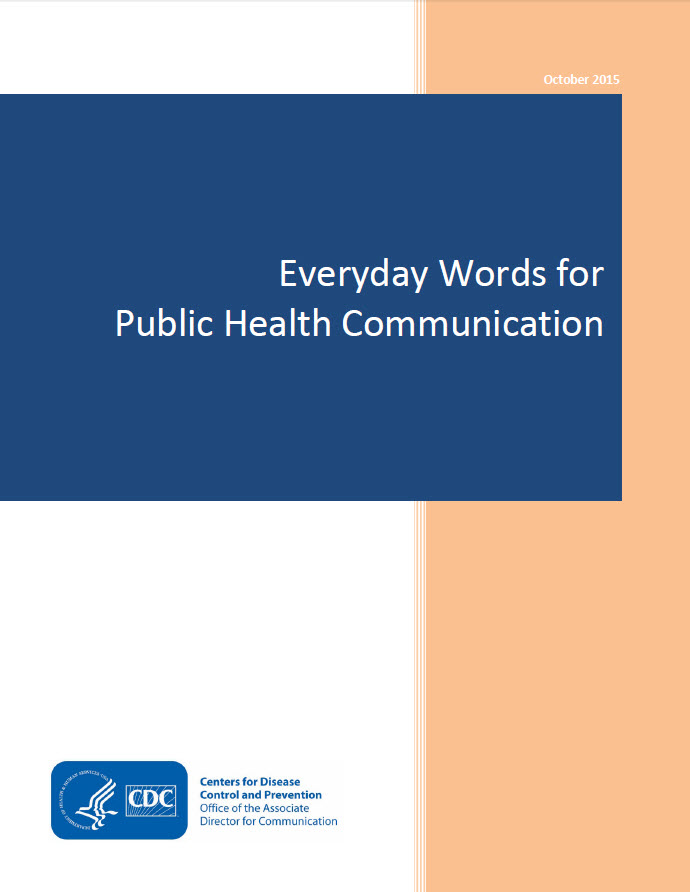 Everyday Words for Public Health Communication