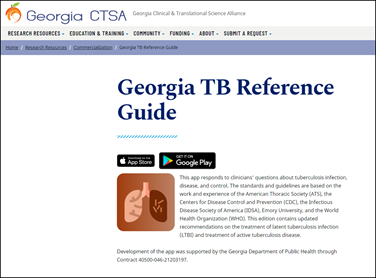 Georgia TB Reference Guide 