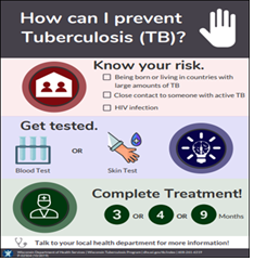 How can I prevent Tuberculosis (TB)?