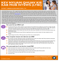 Kev Nyuam Qhuav Kis Kab Mob Ntsws (LTBI) [Latent Tuberculosis Infection (LTBI)]