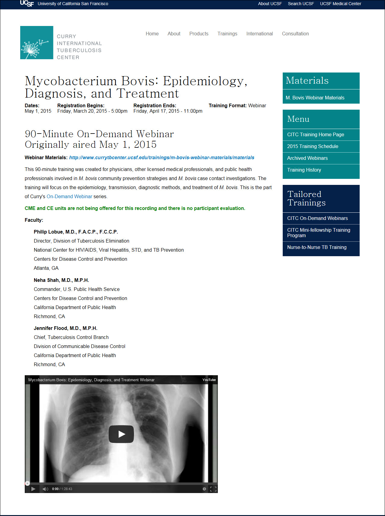 Mycobacterium Bovis: Epidemiology, Diagnosis, and Treatment