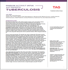 Panduan Activist Untuk Alat Diagnostik Tuberculosis [An Activist’s Guide to Tuberculosis Diagnostic Tools]"