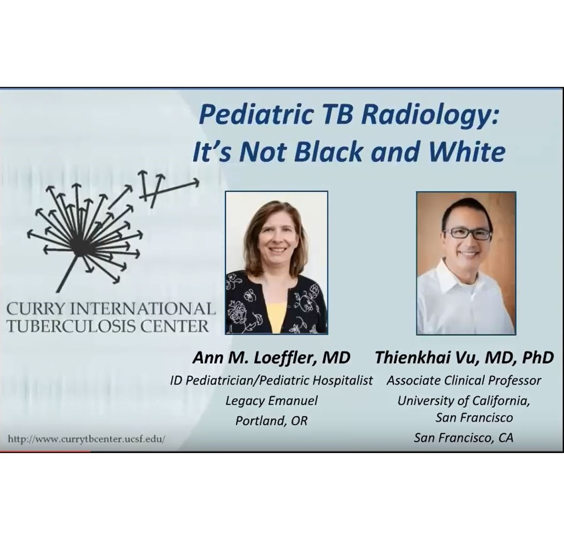 Pediatric TB Radiology: It's Not Black and White