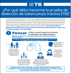 ¿Por qué debo hacerme la prueba de deteccion de tuberculosis inactiva  (TB)? [Why should I be tested for Inactive Tuberculosis (TB)?] 