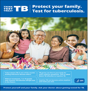 Protect your family. Test for tuberculosis.