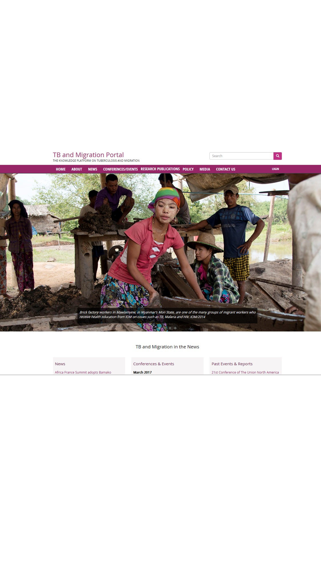 TB and Migration Portal