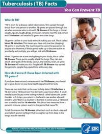 Tuberculosis (TB) Facts - You Can Prevent TB