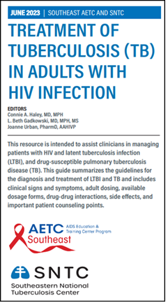 Treatment of Tuberculosis (TB) in Adults with HIV Infection