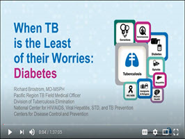 When TB is the Least of Their Worries: Diabetes webinar