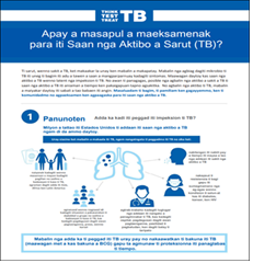 Apay a masapul a maeksamenak para iti Saan nga Aktibo a Sarut (TB)? [Why should I be tested for Inactive Tuberculosis (TB)?]