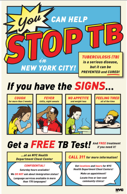 You Can Help Stop TB in New York City!