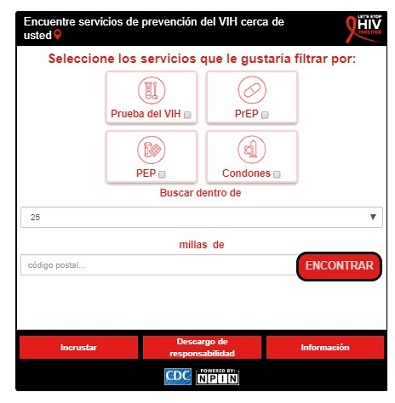 Combined Widget - Let's Stop HIV Together - Spanish Combined Widget - Let's Stop HIV Together - Spanish