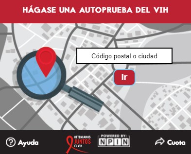 GetTested Self-Testing Let's stop HIV together (Spanish) widget GetTested Self-Testing Let's stop HIV together (Spanish) widget