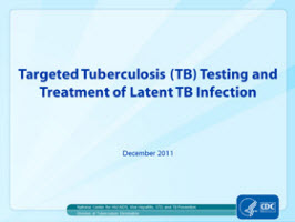 Targeted Tuberculin Testing and Treatment of Latent Tuberculosis Infection, 2005