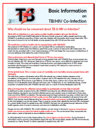 Basic Information on TB/HIV Co-Infection