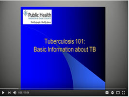 Tuberculosis 101: Basic Information about TB Video