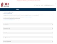 California TB Controllers Association (CTCA) Toolbox