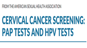 Cervical Cancer Screening Pap Tests And Hpv Tests National Prevention Information Network