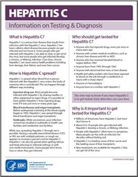 Thumbnail image of Hepatitis C: Information on Testing & Diagnosis 