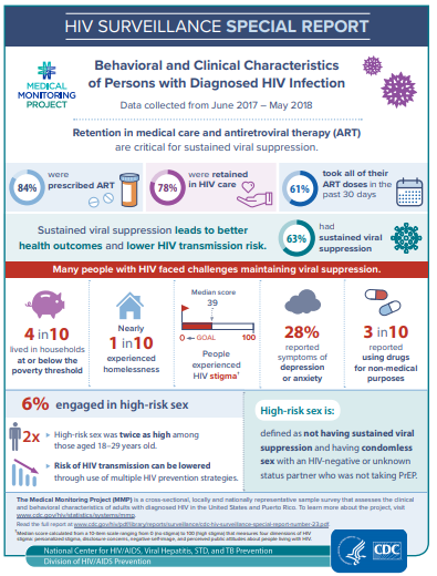 HIV Surveillance and Special Report. Go to report.