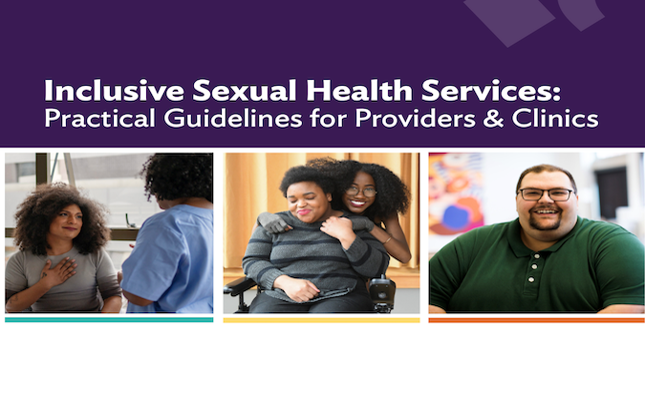 Inclusive Sexual Health Services Practical Guidelines For Providers And Clinics National 4801