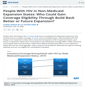 HIV in Non-Medicaid Expansion States (Web)