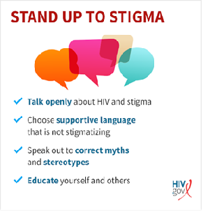 Standing Up To Stigma (HIV) | National Prevention Information Network