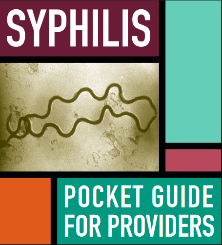 Syphilis: Pocket Guide for Providers. Go to pocket guide.