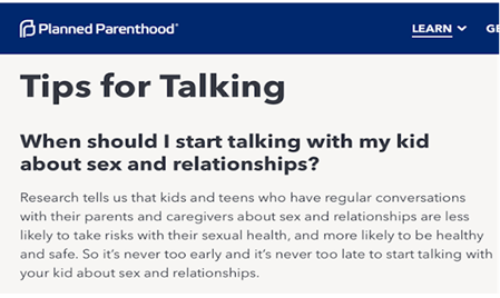 Tips for Talking To Kids About Sex (Web)