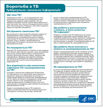 Боротьба з ТБ Туберкульоз: загальна інформація [Tuberculosis: General Information]