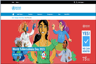World TB Day 2023 Campaign Website