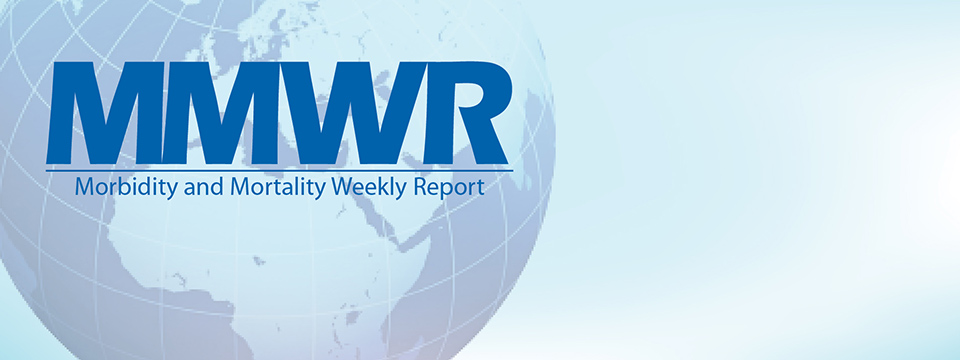 Globe with text MMWR Morbidity and Mortality Weekly Report