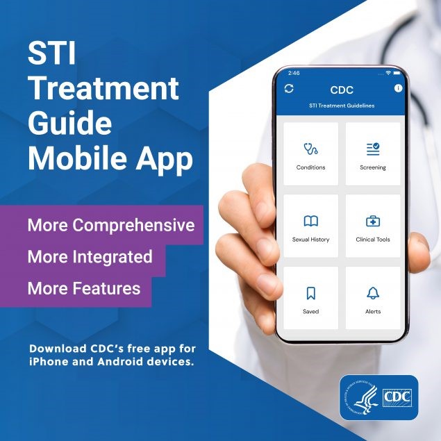STI Treatment (Tx) Guide Mobile App