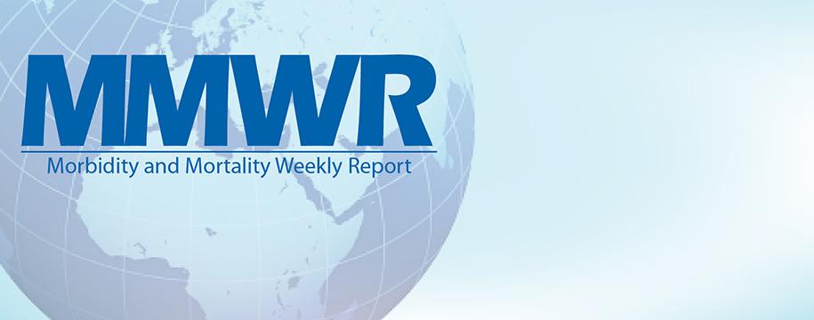 Globe with text MMWR Morbidity and Mortality Weekly Report