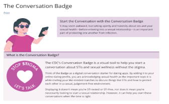 STI Conversation Badge (Web)