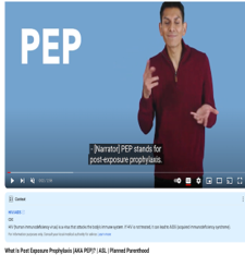 What is PEP ASL (Web)