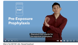 What is PrEP Pill ASL (Web)