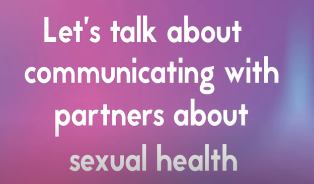 Communicating with partners about sexual health (Web)