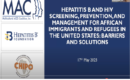 Hepatitis B and HIV Screening