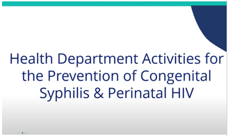 Health Department Activities For The Prevention Of Congenital Syphilis ...